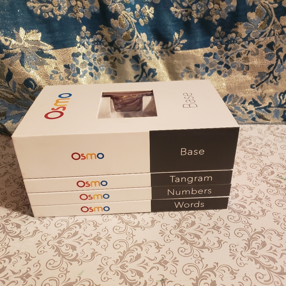 OSMO Genius Kit Base Tangram Words Numbers For I-Pad Kid Educational Learning